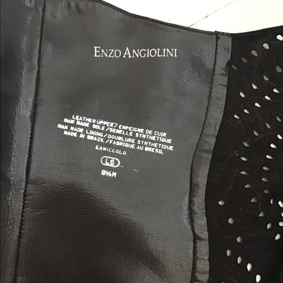 Womens Vintage Suede Laser cut Heeled Dress Boots - Picture 9 of 11